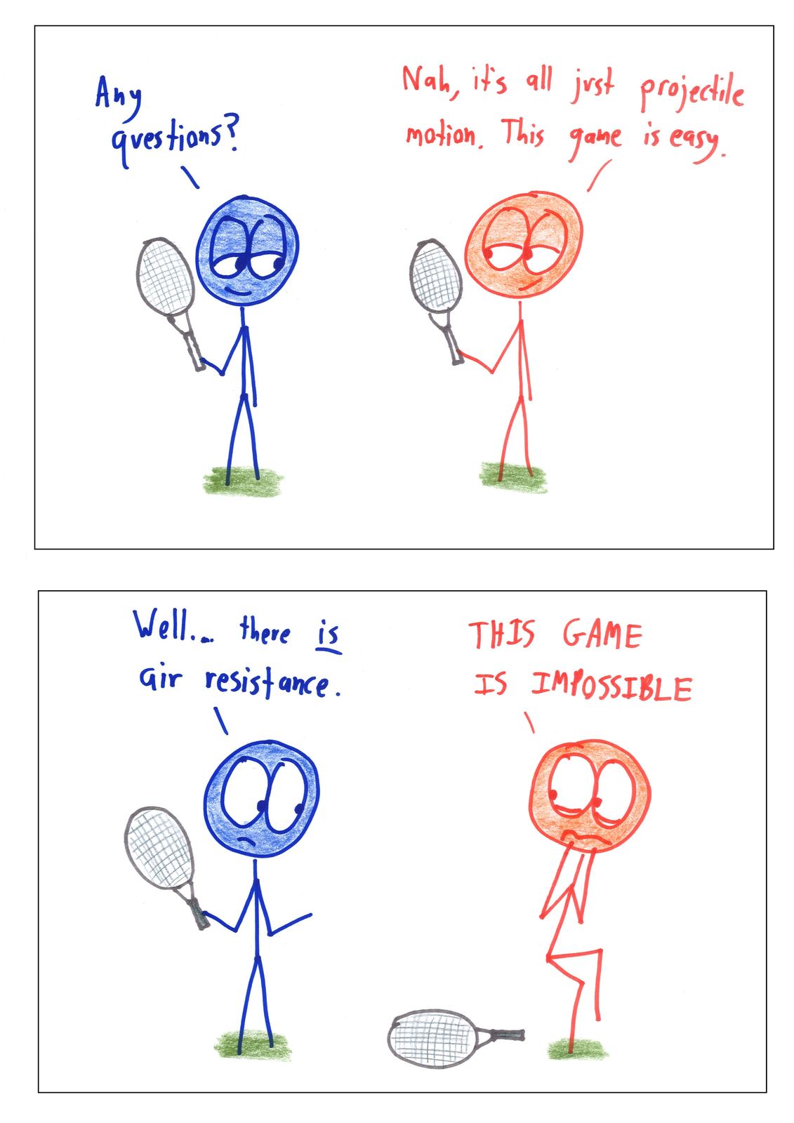 Ten sports as mathematicians explain them: open and closed sets in basketball, Poisson-distributed soccer goals, golf as a minimization, baseball's 162-game sample, and the marathon as an integral. (panel 2 of 10)